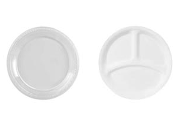 White Lunch Plate